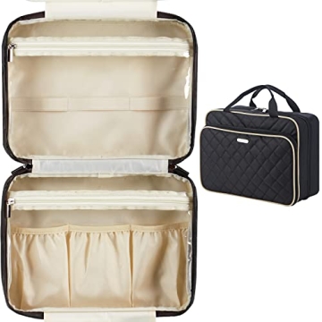 FINDCOZY Extra Large Toiletry Bag with Hanging Hook