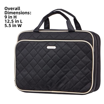 FINDCOZY Extra Large Toiletry Bag with Hanging Hook