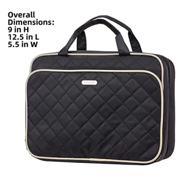 FINDCOZY Extra Large Toiletry Bag with Hanging Hook