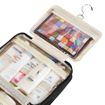 FINDCOZY Extra Large Toiletry Bag with Hanging Hook