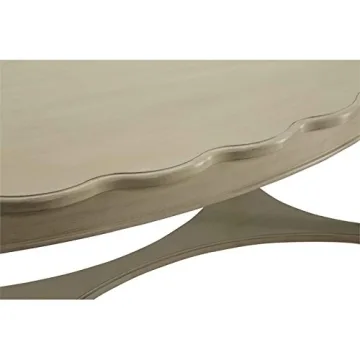 Acme Fordon Oval Coffee Table Antique White - Elegant Style