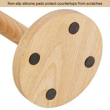 Stylish Bamboo Paper Towel Holder for Home Use