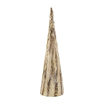 Mud Pie Gold Piece Cone Christmas Tree Set - Elegant Décor