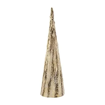 Mud Pie Gold Piece Cone Christmas Tree Set - Elegant Décor