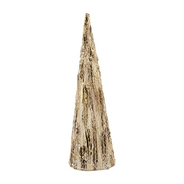 Mud Pie Gold Piece Cone Christmas Tree Set - Elegant Décor