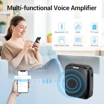 15W Bluetooth Voice Amplifier for Teachers & Instructors
