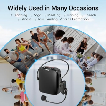 15W Bluetooth Voice Amplifier for Teachers & Instructors