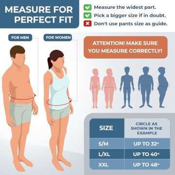 ORTONYX Abdominal Binder for Postpartum, C-Section, and Hernia Support - Belly Band for Women and Men - Adjustable Velcro, Breathable Fabric, Lower Back Support - Beige XXL