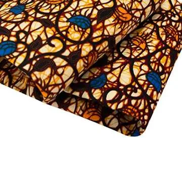 2020 Polyester Wax Prints Fabric Ankara Real Wax 6 Yards African Fabric for Party Dress FP6022