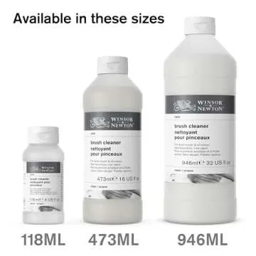 Winsor & Newton Brush Cleaner & Restorer, 16.0-oz Bottle