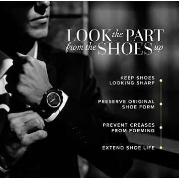 Stratton Men's Adjustable Cedar Shoe Trees - Perfect Fit