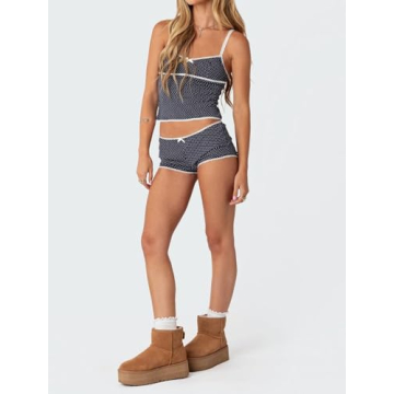 Stylish Floral Knit Two-Piece Set for Spring Wonderland