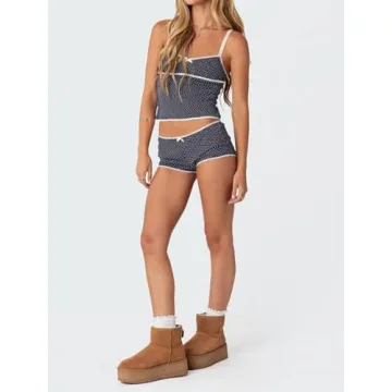 Stylish Floral Knit Two-Piece Set for Spring Wonderland