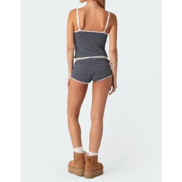 Stylish Floral Knit Two-Piece Set for Spring Wonderland