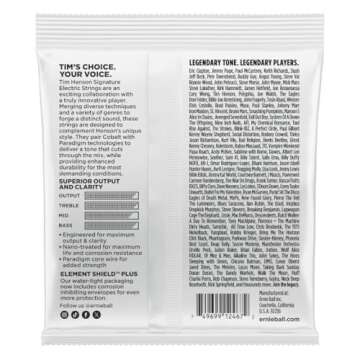 Ernie Ball Tim Henson Slinky Cobalt Electric Guitar Strings 9.5-46 Gauge