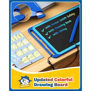TEKFUN Kids LCD Writing Tablet for 3+ Years Old