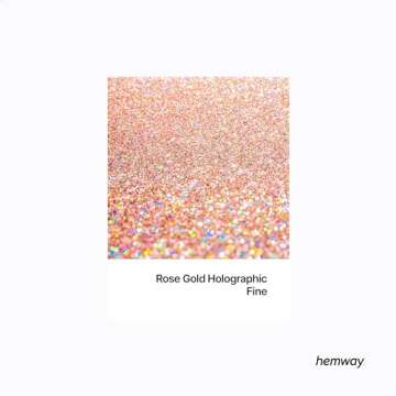 Hemway Craft Glitter 100g / 3.5oz Glitter Flakes for Arts Crafts Tumblers Resin Epoxy Scrapbook Glas...