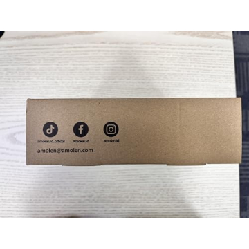 AMOLEN Silk Shiny PLA Filament for Stunning 3D Prints