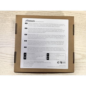 AMOLEN Silk Shiny PLA Filament for Stunning 3D Prints