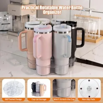 Water Bottle Organizer for Stanley 40oz Tumblers