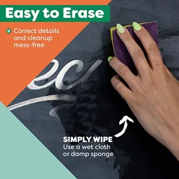 Chalkboard Markers Set of 8 Neon & Pastel Erasable Pens