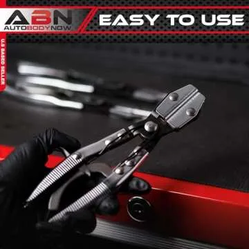ABN Hose Pincher Pliers 3-Piece Set for Auto Maintenance