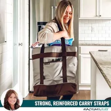 Rachael Ray Jumbo Chillout Thermal Tote Bag for All Occasions