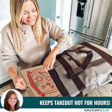 Rachael Ray Jumbo Chillout Thermal Tote Bag for All Occasions