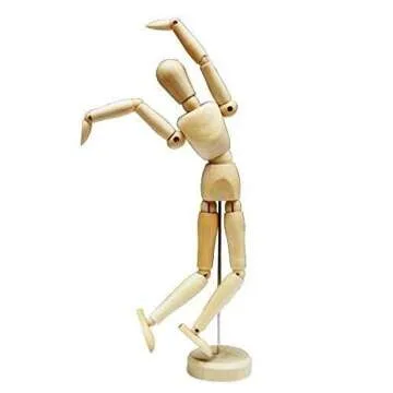 HSOMiD 12 Inch Wooden Hand Models for Artists and Gift