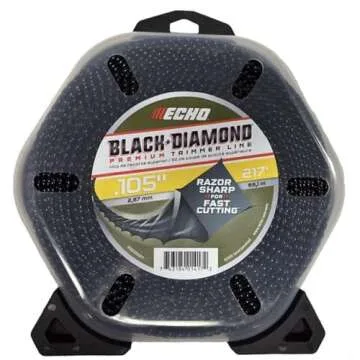 Echo Black Diamond Trimmer Line for Efficient Lawn Care