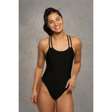 JOLYN Women’s Athletic One Piece Swimsuit for Swimming