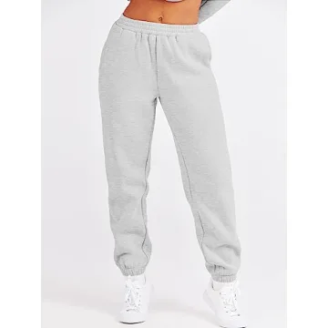 ANRABESS Women's Stylish Cozy Two Piece Lounge Set