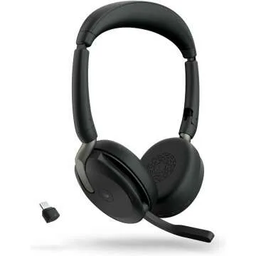 Jabra Evolve2 65 Flex Bluetooth Headset - Teams Certified