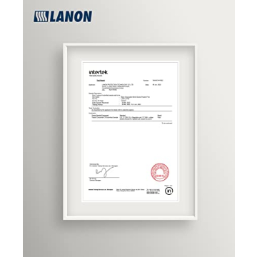 LANON 6-mil Nitrile Disposable Gloves - Food Safe Protection