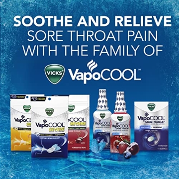 Vicks VapoCOOL Sore Throat Spray for Fast Relief