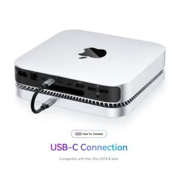 Mac Mini Hub with SSD Enclosure for Enhanced Storage