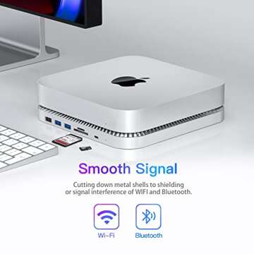 Mac Mini Hub with SSD Enclosure for Enhanced Storage