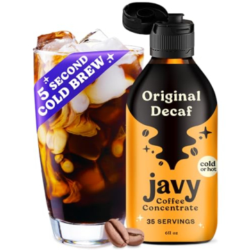Javy Coffee Concentrate - Cold Brew Coffee, Perfect for Instant Iced Coffee, 35 Servings - Original ...
