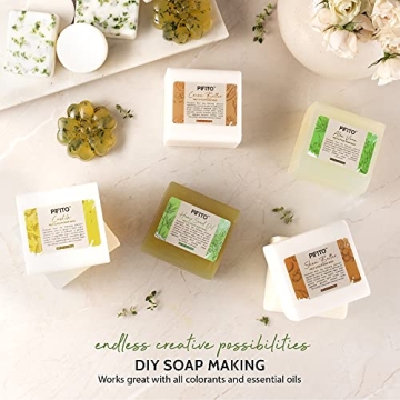 Pifito Soap Base Sampler for Creative Soap Making