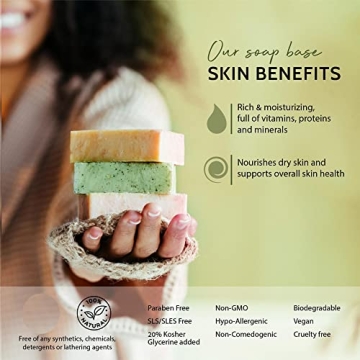 Pifito Soap Base Sampler for Creative Soap Making