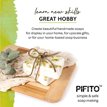 Pifito Soap Base Sampler for Creative Soap Making