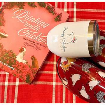 Sloggers Waterproof Garden Shoe for Women – Outdoor Slip-On Rain and Garden Clogs with Premium Comfort Support Insole, (Original Chicken Red), (Size 9)