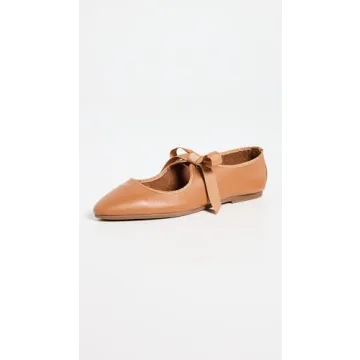 Intentionally Blank Women's Valley Ballet Flats, Caramel, Tan, 10 Medium US