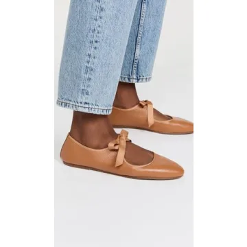 Intentionally Blank Women's Valley Ballet Flats, Caramel, Tan, 10 Medium US