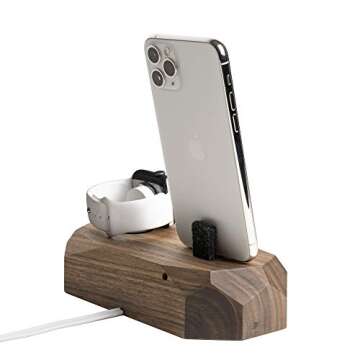 Oakywood Combo Dock for iPhone & Apple Watch - Dual Charging