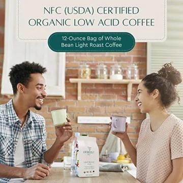 Lifeboost Light Roast Organic Coffee Beans for Gentle Enjoyment