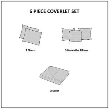 Madison Park Vienna Luxury Cotton Reversible Quilt Set