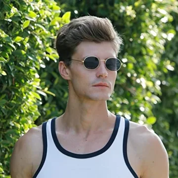 Dollger Oval Vintage Sunglasses for Trendy Style Lovers