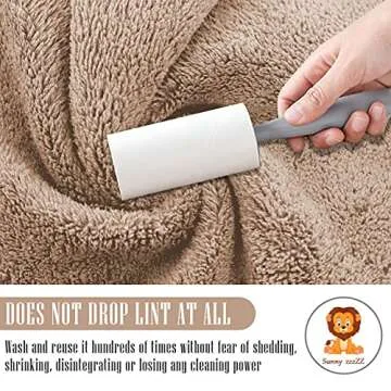 Sunny zzzZZ 24 Pack Kitchen Dishcloths - Does Not Shed Fluff - Reusable Dish Towels, Dish Cloths, Super Absorbent Coral Fleece Cleaning Cloths, Nonstick Oil Washable Fast Drying, 10 x 10 Inch (Brown)