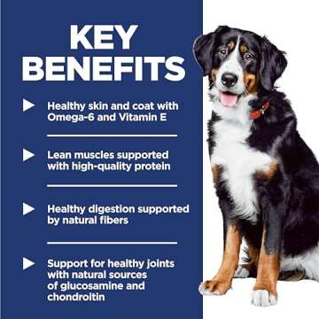 Hill's Science Diet Large Breed, Adult 1-5, Large Breed Premium Nutrition, Dry Dog Food, Chicken & Barley, 35 lb Bag